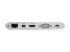 Eaton Tripp Lite Series USB C Docking Station 4K USB Hub USB 3.1 Gen 1 w/ USB-A, HDMI, VGA, mDP, Gigabit Ethernet, Mem Card, 3.5 mm & USB-C Charge 4K @ 30Hz, USB-C, USB Type C, USB Type-C - Framsidan