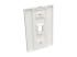 Eaton Tripp Lite Series Single-Gang 1-Port Wall Plate Keystone Cat5/Cat6 USB HDMI Dport RCA - Tillbaka
