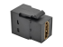 Eaton Tripp Lite Series HDMI Coupler Keystone Panel Mount F/F Black - Vänster sida