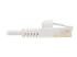 Eaton Tripp Lite Series Safe-IT Cat6a 10G Snagless Antibacterial Slim UTP Ethernet Cable (RJ45 M/M), White, 6 ft. (1.83 m) - Närbild