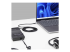StarTech.com USB-C to RJ9 Adapter for Office Phone Handset or Wired/Wireless Headset, Use Existing Landline Hardware, 6ft/1.8m, For Laptop/Desktop Computer/Mobile - Vänster vinkel