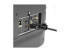 Eaton Tripp Lite Series HDMI Cable Lock Clamp Tie Screw for HDTVs Blu-Ray Installations - Vänster vinkel