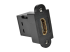 Eaton Tripp Lite Series HDMI Coupler Keystone Panel Mount F/F Black - Vänster sida