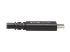 Eaton Tripp Lite Series USB C Cable USB 3.1 Gen 2, 5A Rating 10Gbps M/M USB Type C 20in - Närbild