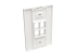 Eaton Tripp Lite Series Single-Gang 4-Port Wall Plate Keystone Cat5/6 USB HDMI Dport RCA - Tillbaka