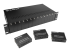 Black Box Pure Networking Copper to Fiber Media Converter Chassis - Vänster vinkel