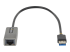 StarTech.com USB till Ethernet-adapter, USB 3.0 till 10/100/1000 Gigabit Ethernet LAN-omvandlare för bärbara datorer, 30 cm ansluten kabel, USB till RJ45-adapter, NIC-adapter, USB-nätverksadapter - Framsidan