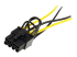 StarTech.com 6in SATA Power to 8 Pin PCI Express Video Card Power Cable Adapter - Närbild