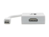 Eaton Tripp Lite Series 6in Mini DisplayPort to HDMI Adpater Converter mDP to HDMI M/F 6" - Höger sida