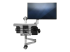StarTech.com Wall Mount Workstation, Articulating Standing Desk w/ Ergonomic Height Adjustable Monitor Arm & Padded Keyboard Tray, 34" VESA Display, Foldable Wall Mounted Sit Stand Desk - Tillbaka