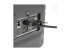 Eaton Tripp Lite Series HDMI Cable Lock Clamp Tie Screw for HDTVs Blu-Ray Installations - Vänster vinkel