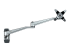 StarTech.com Wall Mount Monitor Arm, Articulating Ergonomic VESA Wall Mount Monitor Arm, 20" (52cm) Long , Single 34" Display up to 30.9lb/14kg, Swivel/Tilt/Rotate, Adjustable Screen Mount - Vänster vinkel