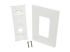Eaton Tripp Lite Series Single-Gang 3-Port Wall Plate Keystone Cat5/6 USB HDMI Dport RCA - Flera vinklar