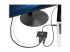 Eaton Tripp Lite Series USB C to HDMI Adapter w/USB-A Hub and PD Charging - Framsidan
