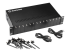 Black Box Pure Networking Copper to Fiber Media Converter Chassis - Vänster vinkel
